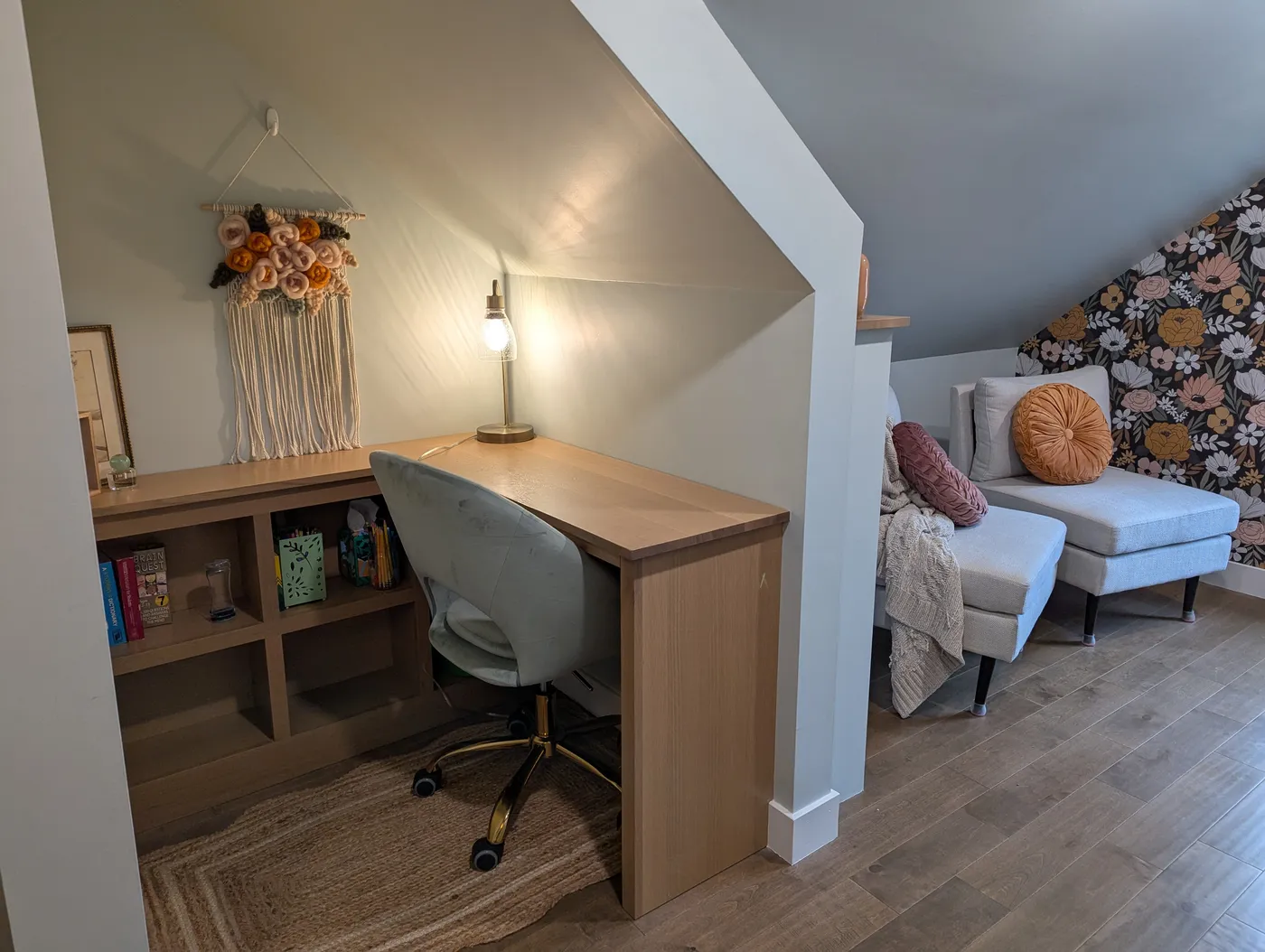Office Nook & Attic Library